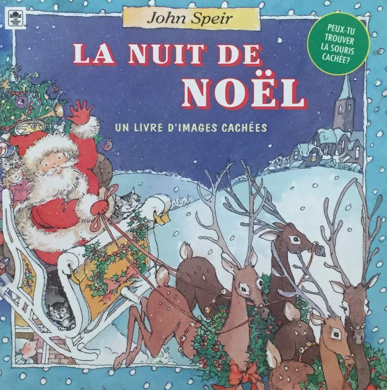 La nuit de Noël : Un livre d'images cachées - John Speir