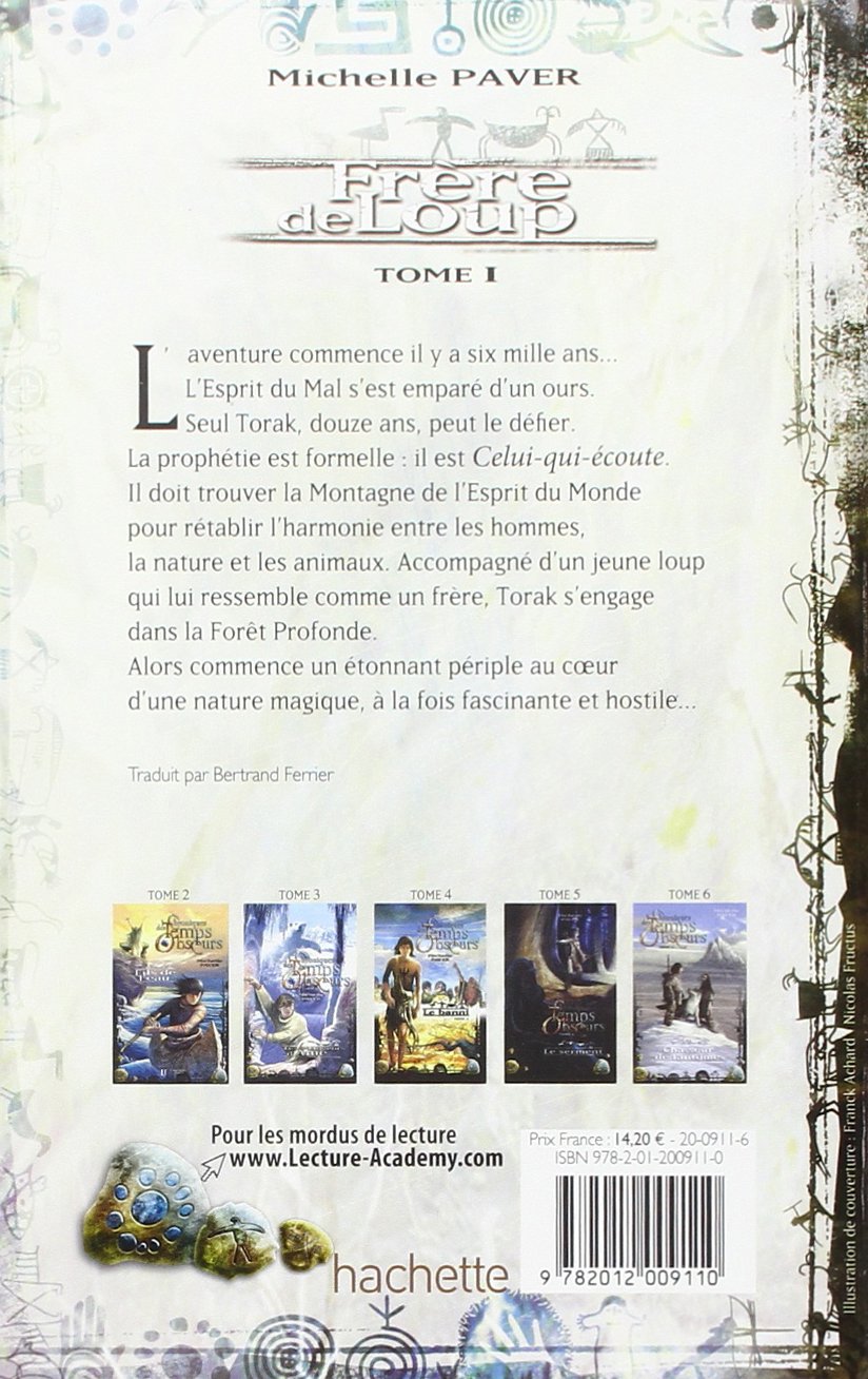 Livre Frère de loup - Michelle Paver (Livre d'occasion) - ISBN 2012009115