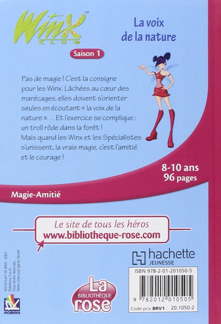 Livre La voix de la nature - Sophie Marvaud (Livre d'occasion) - ISBN 2012010504