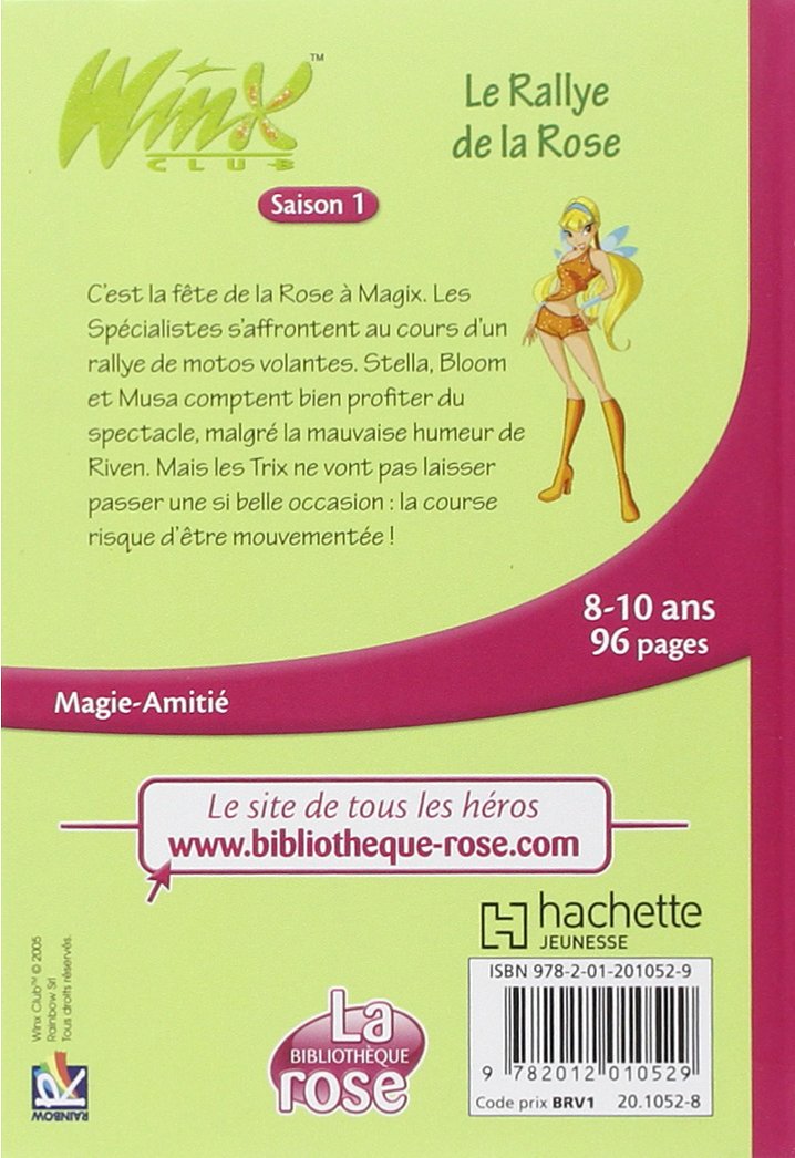 Livre Le Rallye de la Rose - Sophie Marvaud (Livre d'occasion) - ISBN 2012010520