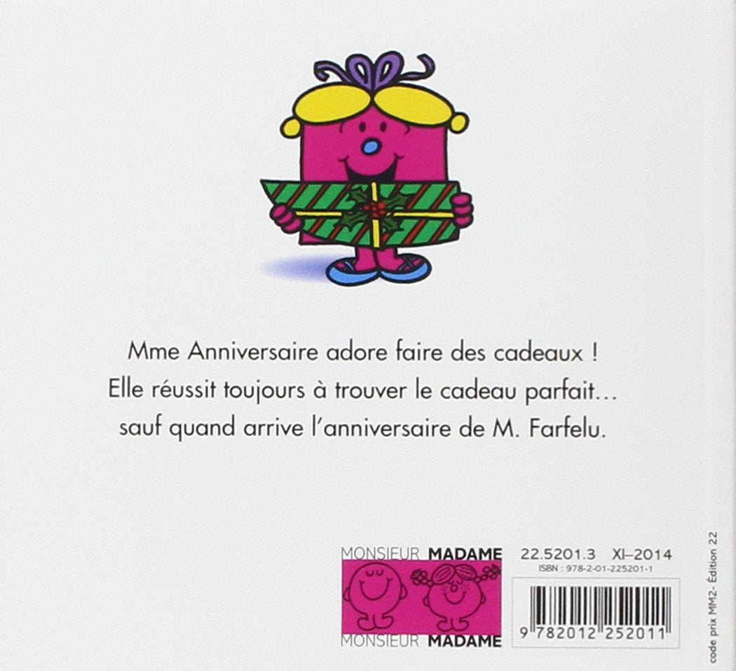 Monsieur Madame : Mme Anniversaire (Roger Hargreaves)