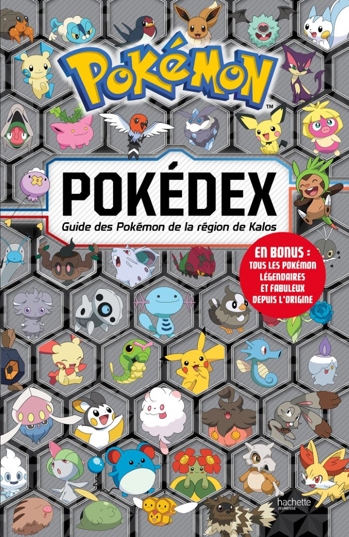 Livre Pokédex : Guide des Pokémon de la région de Kalos - Collectif (Livre d'occasion) - ISBN 201...