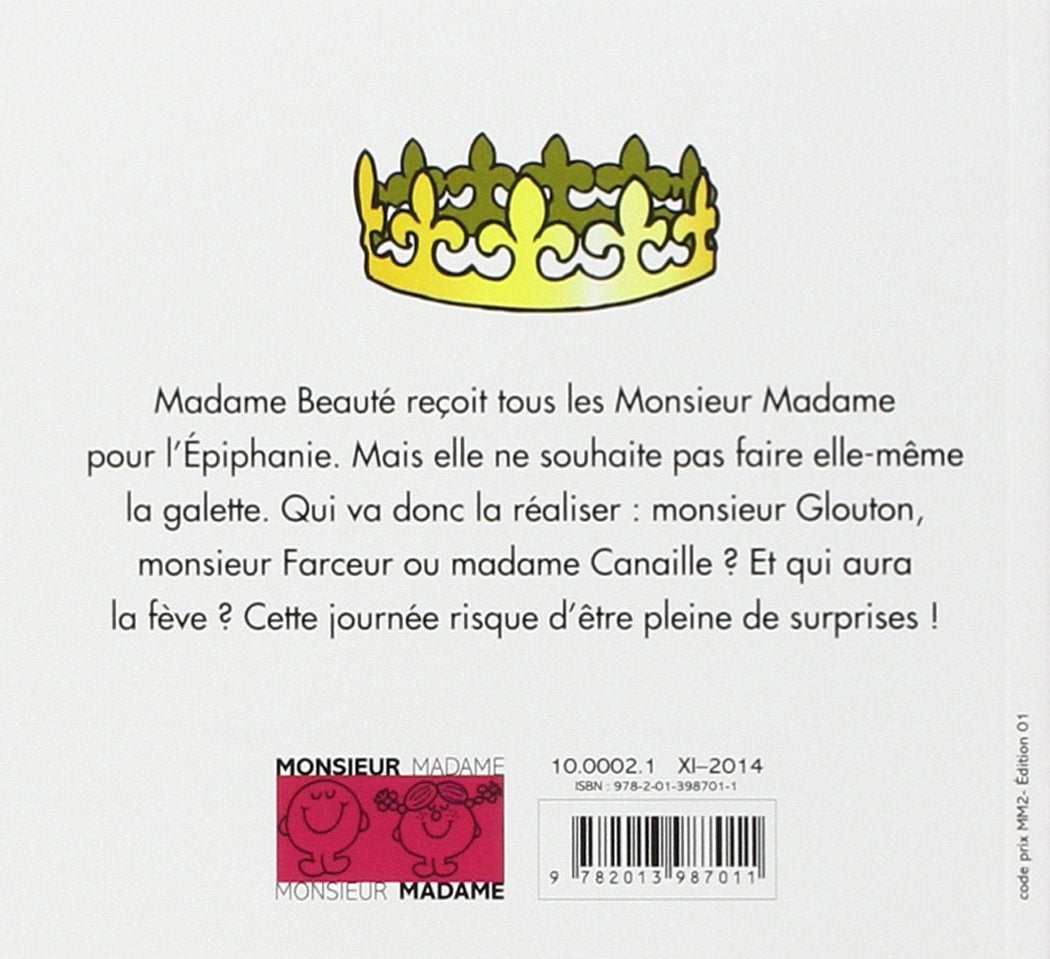 Livre Les Monsieur Madame et la galette des rois - Roger Hargreaves (Livre d'occasion) - ISBN 201...