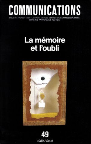 Livre La mémoire et l'oublie (Livre d'occasion) - ISBN 2020105616
