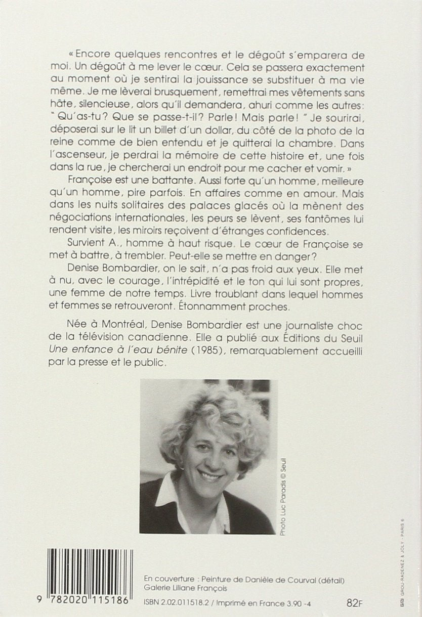 Livre Tremblement de coeur - Denise Bombardier (Livre d'occasion) - ISBN 2020115182