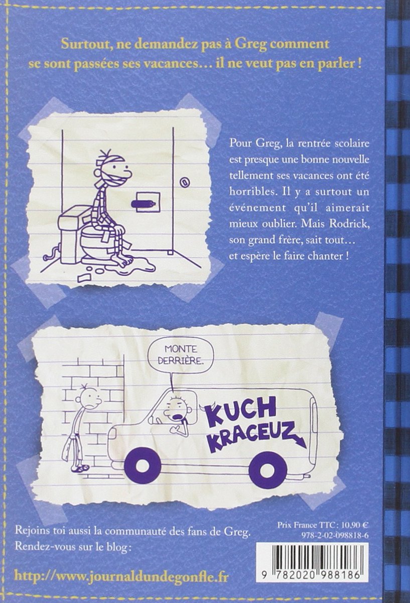 Livre Rodrick fait sa loi - Jeff Kinney (Livre d'occasion) - ISBN 2020988186