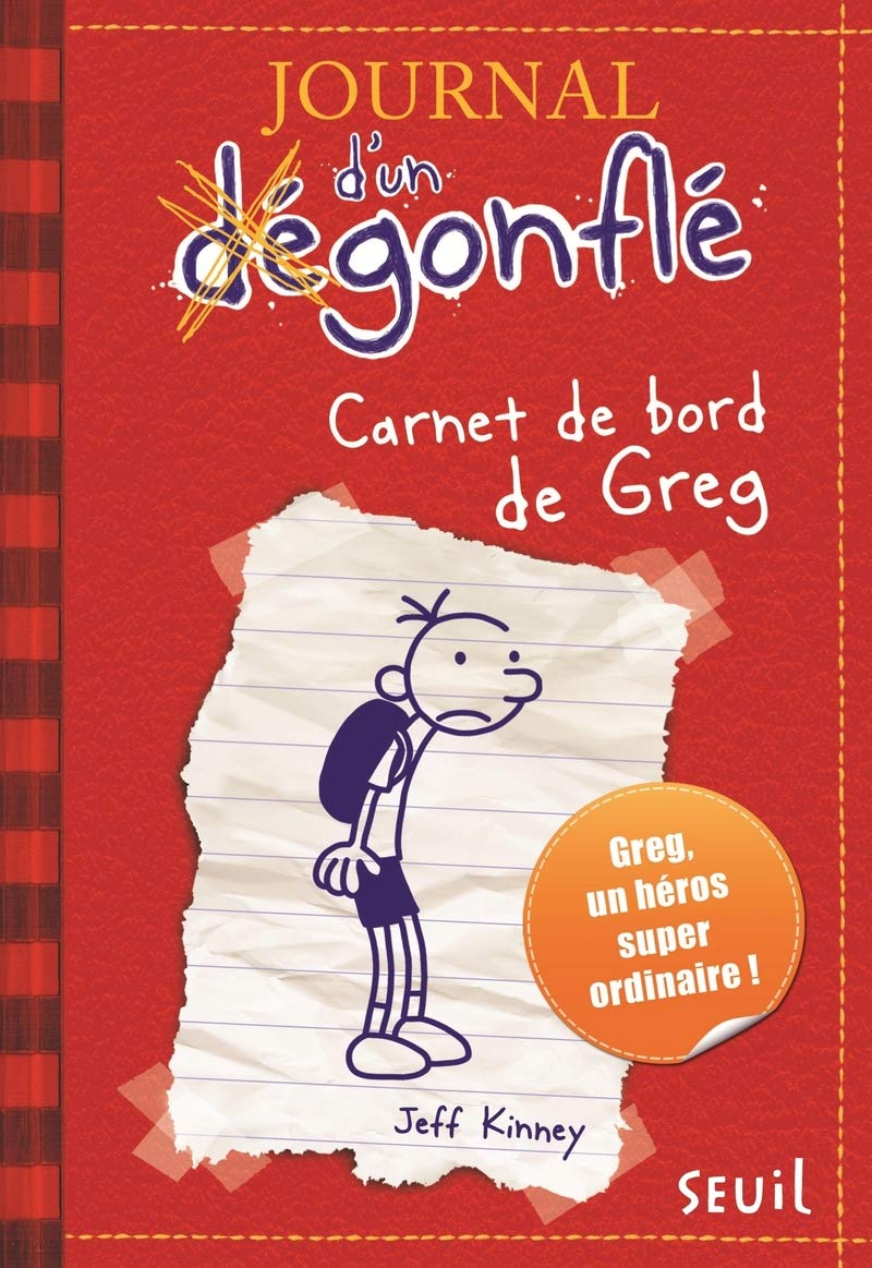 Livre ISBN 2021011968 Journal d'un dégonflé # 1 : Carnet de bord de Greg (Jeff Kinney)