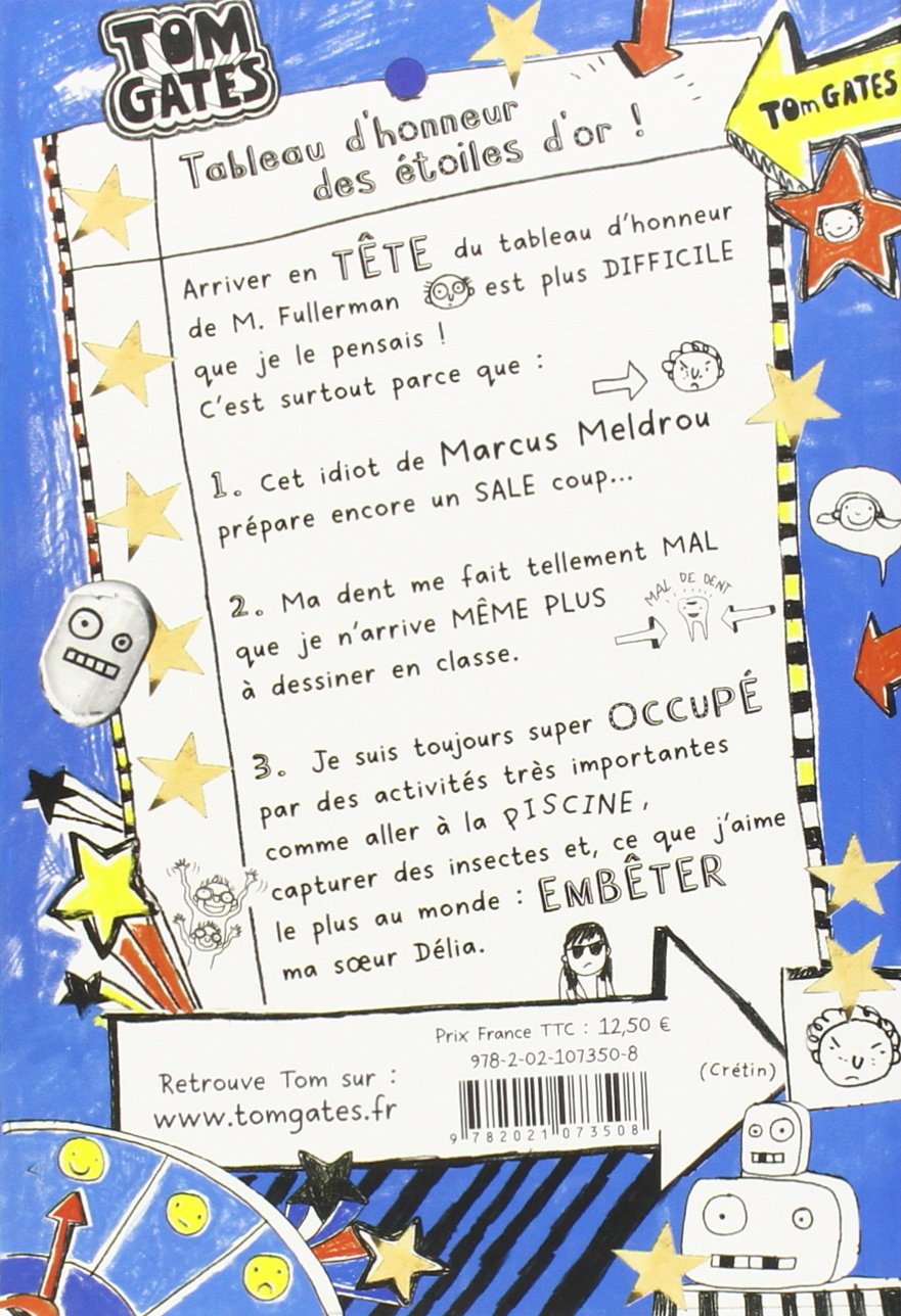 Livre Tom Gates # 2 : Excuses béton et autres bons plans (Liz Pichon) (Livre d'occasion) - ISBN...