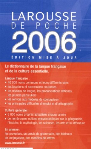 Larousse de poche 2006