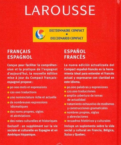 Livre Dictionnaire compact Français-Espagnol - Collectif (Livre d'occasion) - ISBN 2035400287
