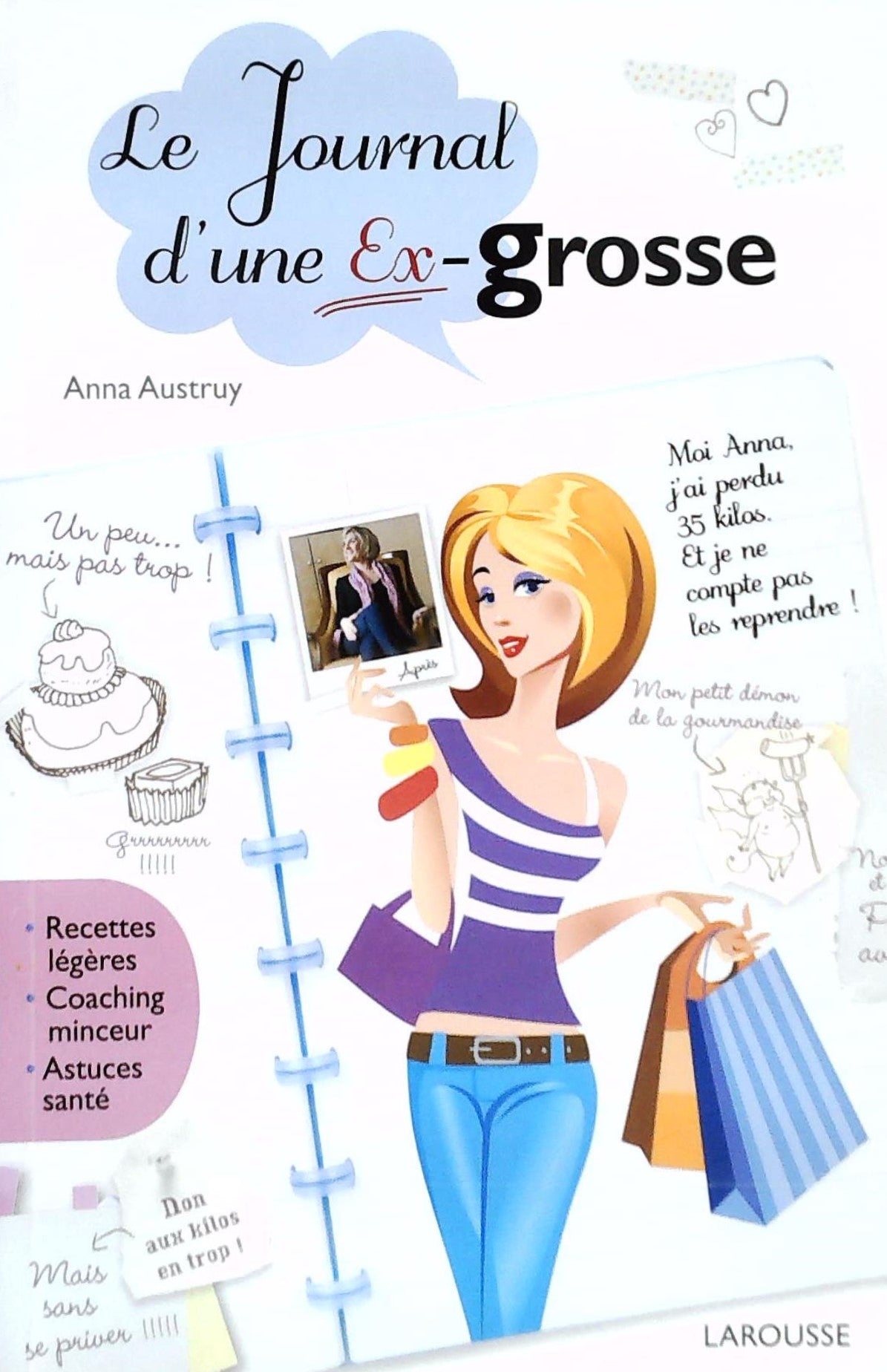 Livre Le journal d'une Ex-grosse - Anna Austruy (Livre d'occasion) - ISBN 2035869390