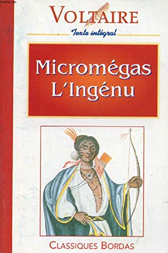 Livre Micromégas l'ingénu - Voltaire (Livre d'occasion) - ISBN 2040281681