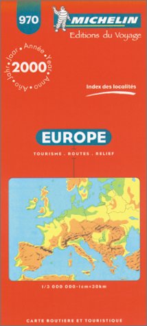 Livre Michelin Europe Map 2000 - Michelin (Livre d'occasion) - ISBN 2060970113