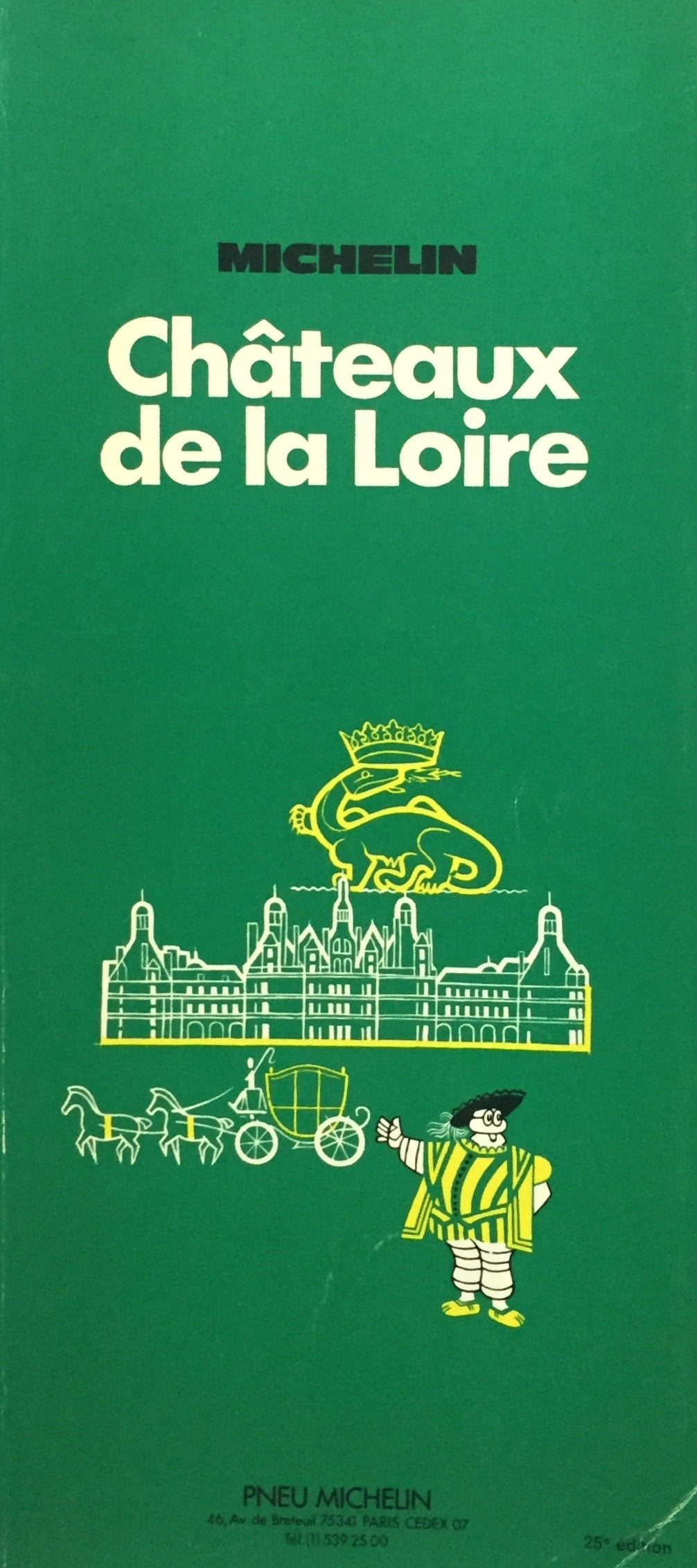Livre Châteaux de la Loire - Michelin (Livre d'occasion) - ISBN 2061002013