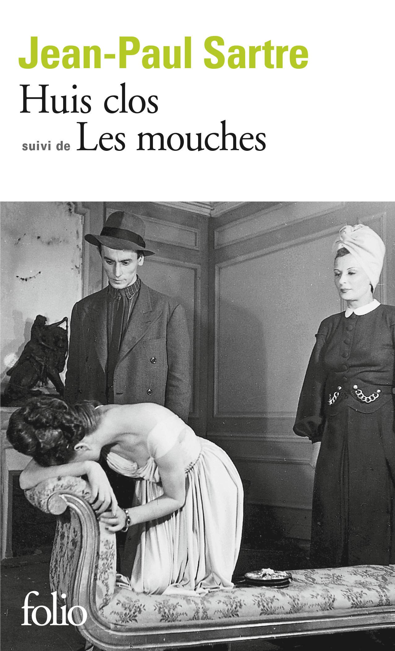 Livre Huis clos -suivi de- Les mouches - Jean-Paul Sartre (Livre d'occasion) - ISBN 2070368076