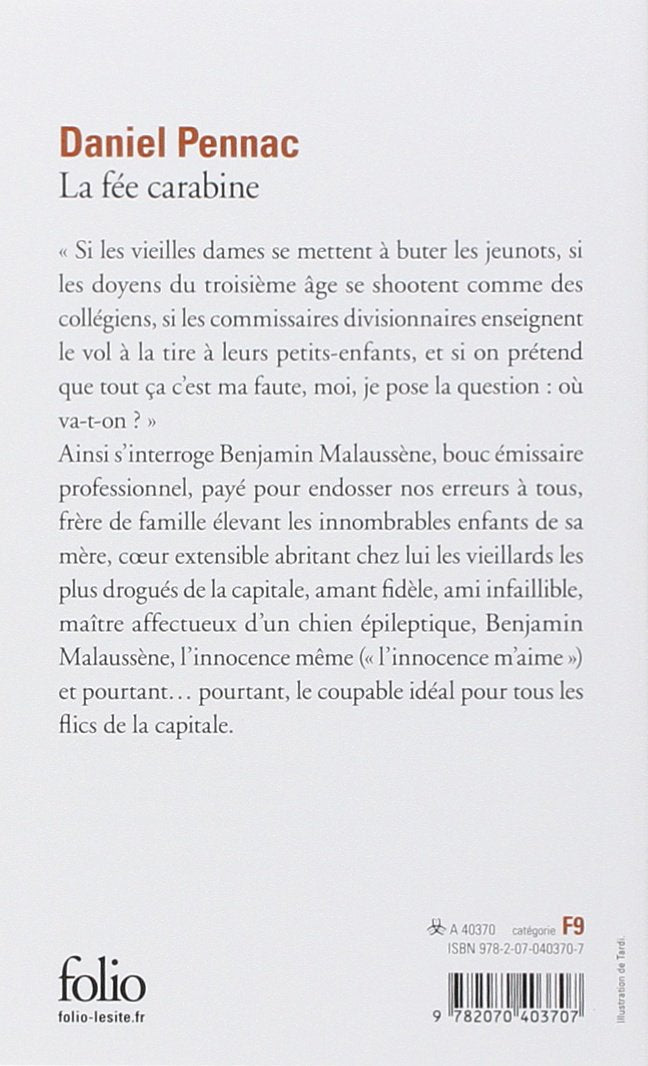 Livre La fée carabine (Daniel Pennac) (Livre d'occasion) - ISBN 207040370X
