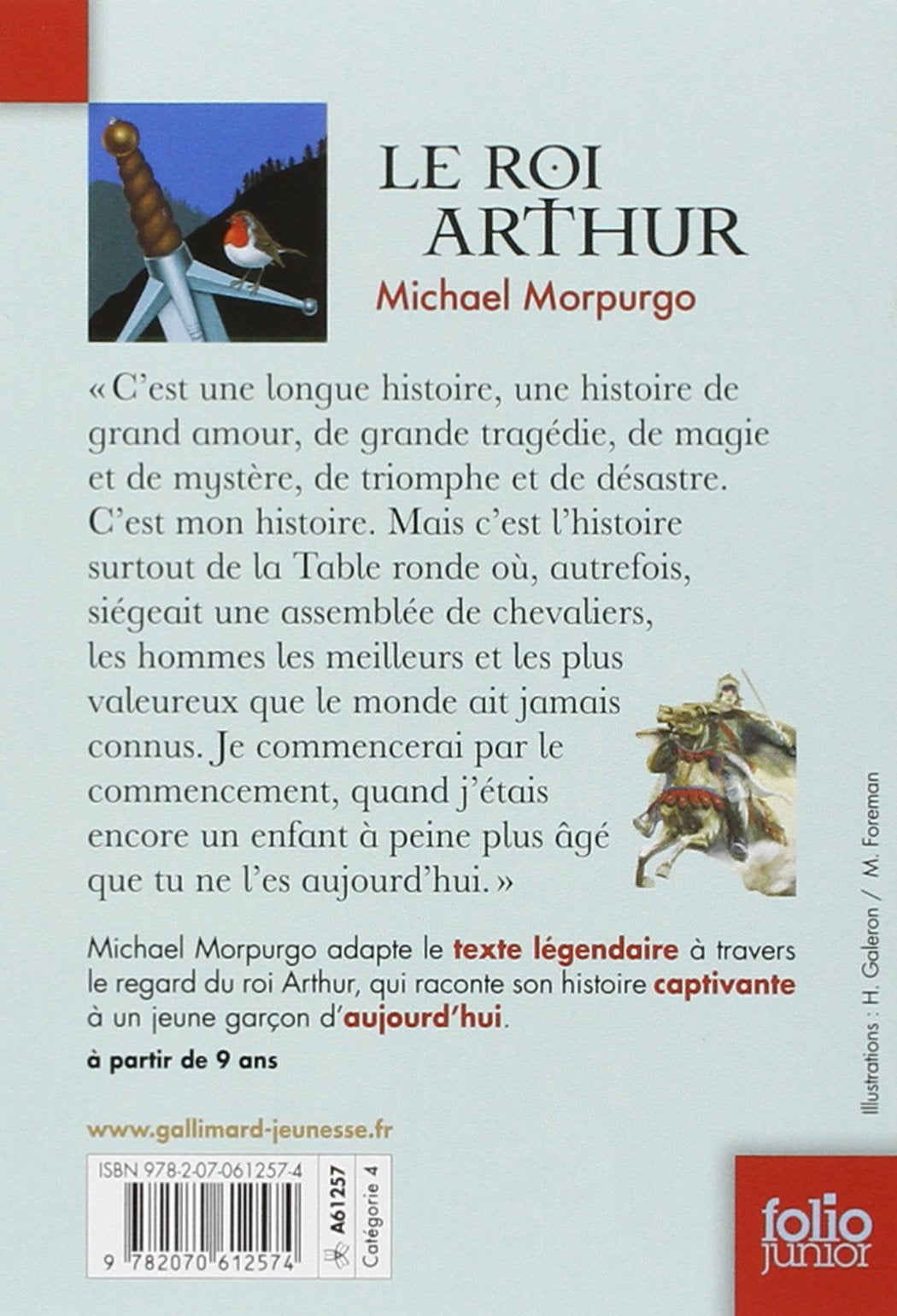 Le roi Arthur (Michael Morpurgo)
