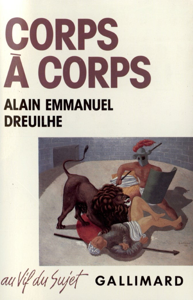 Livre Corps à corps - Alain-Emmanuel Dreuilhe (Livre d'occasion) - ISBN 2070711951