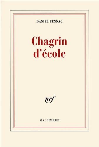 Chagrin d'école - Daniel Pennac