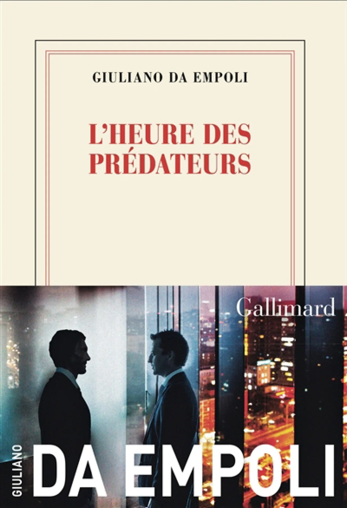 Livre L'heure des prédateurs (Giuliano Da Empoli) (Livre d'occasion) - ISBN 2073113206