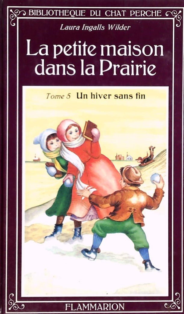 Livre Un hiver sans fin - Laura Ingalls Wilder (Livre d'occasion) - ISBN 2080917072