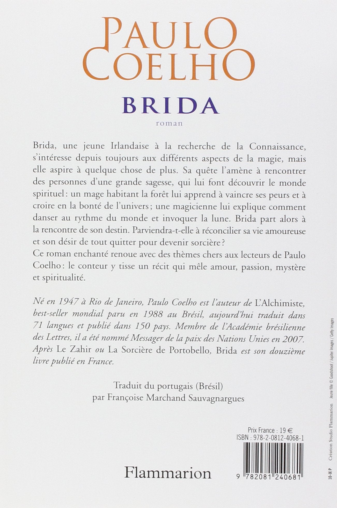 Livre Brida - Paulo Coelho (Livre d'occasion) - ISBN 2081240688