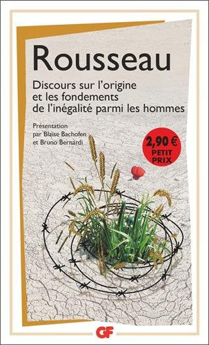 Livre Discours sur les origines et les fondements de l'inégalité parmi les hommes (Jean-Jacques...