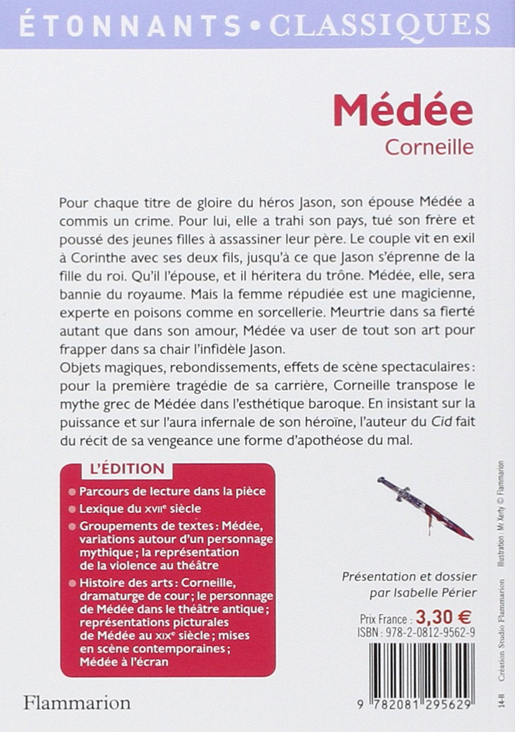 Livre Médée - Pierre Corneille (Livre d'occasion) - ISBN 2081295628