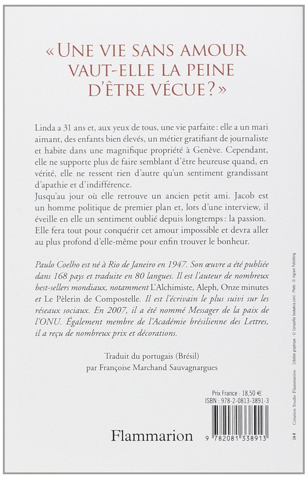 Livre Adultère - Paulo Coelho (Livre d'occasion) - ISBN 2081338912