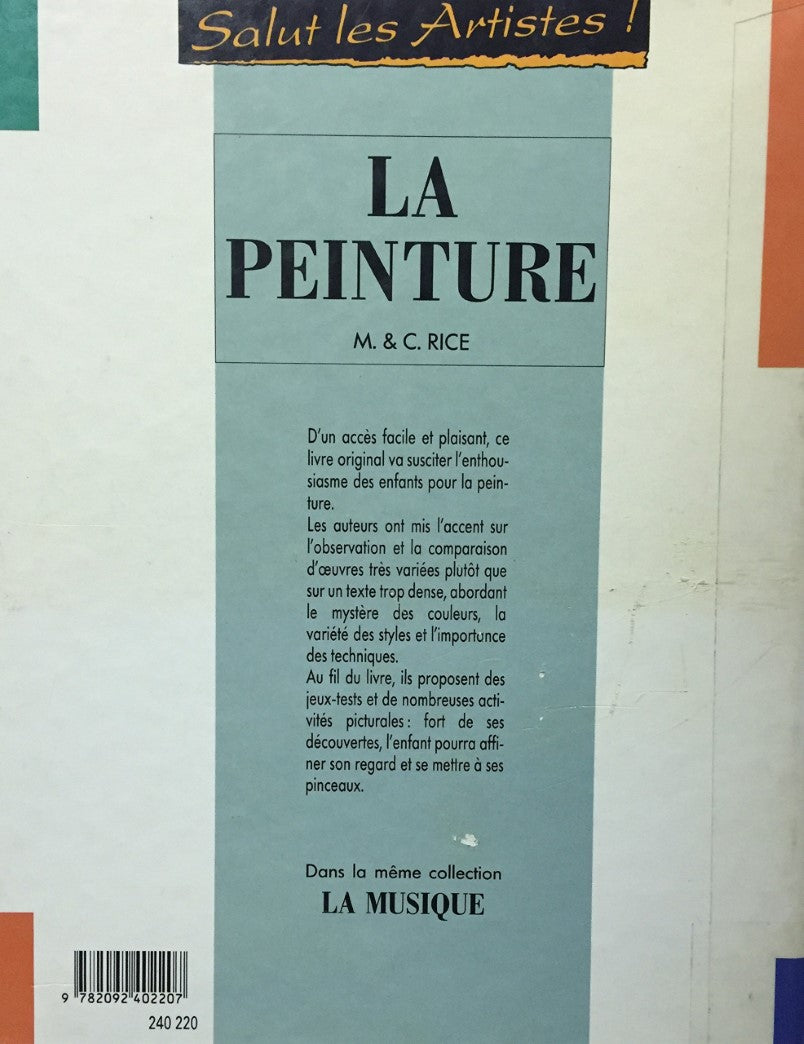 Livre La peinture (Livre d'occasion) - ISBN 209240220X