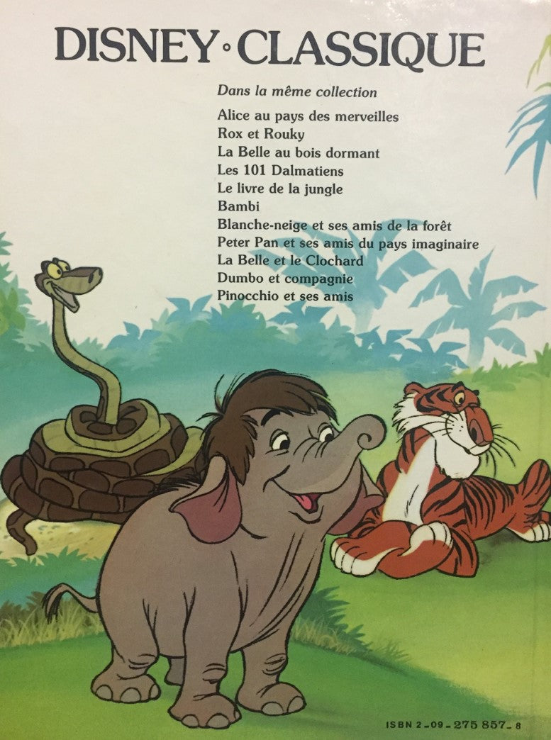 Livre Le livre de la jungle - Walt Disney (Livre d'occasion) - ISBN 2092758578