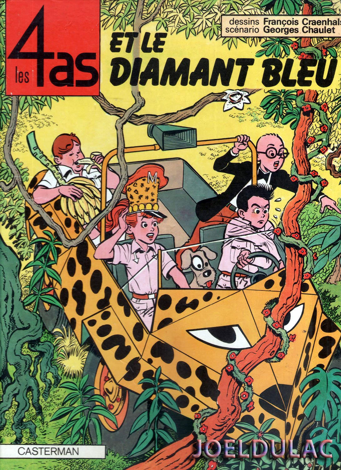 Les 4 As : Les 4 As et le diamant bleu - Georges Chaulet