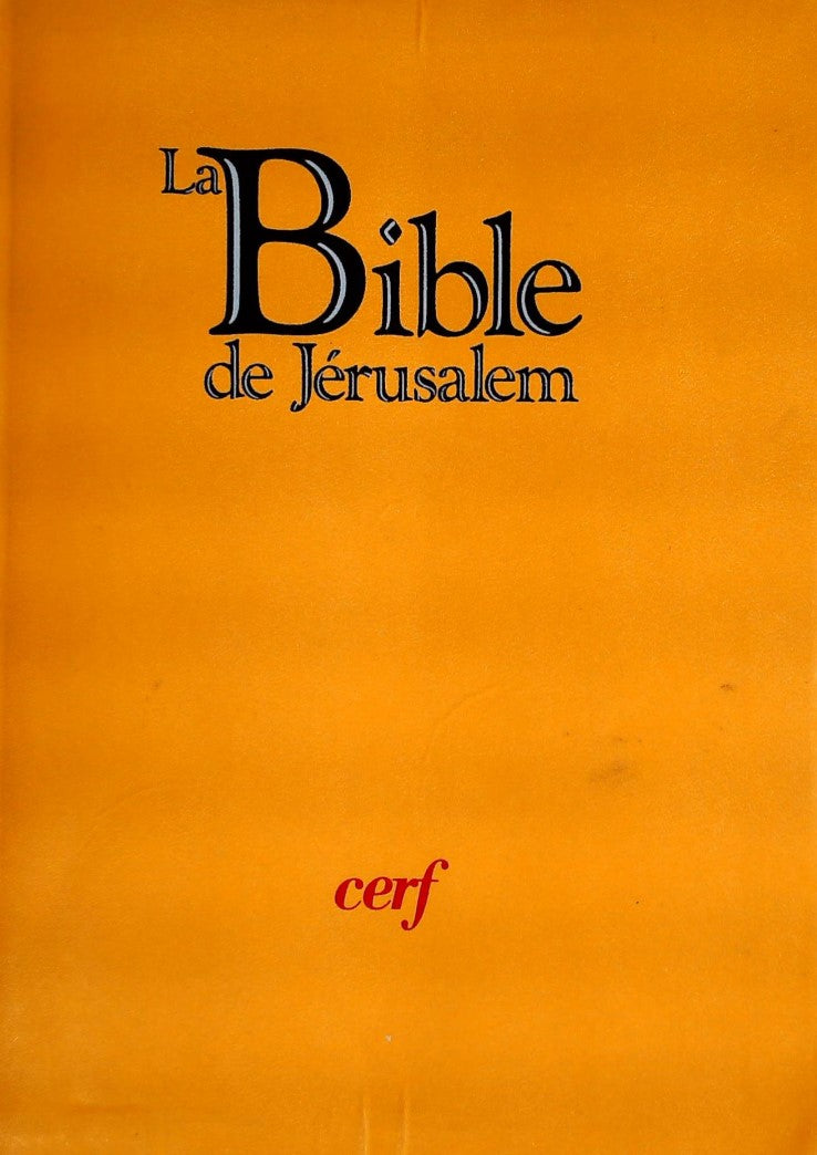 La Bible de Jérusalem