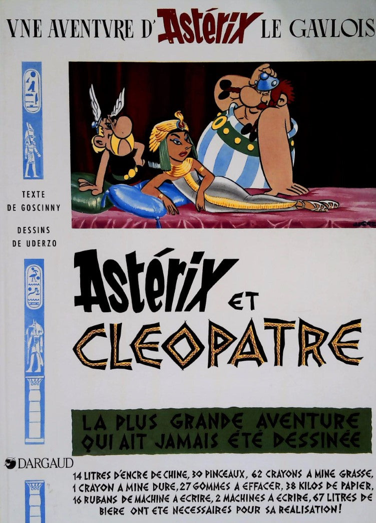 Livre Astérix et Cléopatre - Goscinny (Livre d'occasion) - ISBN 2205001574