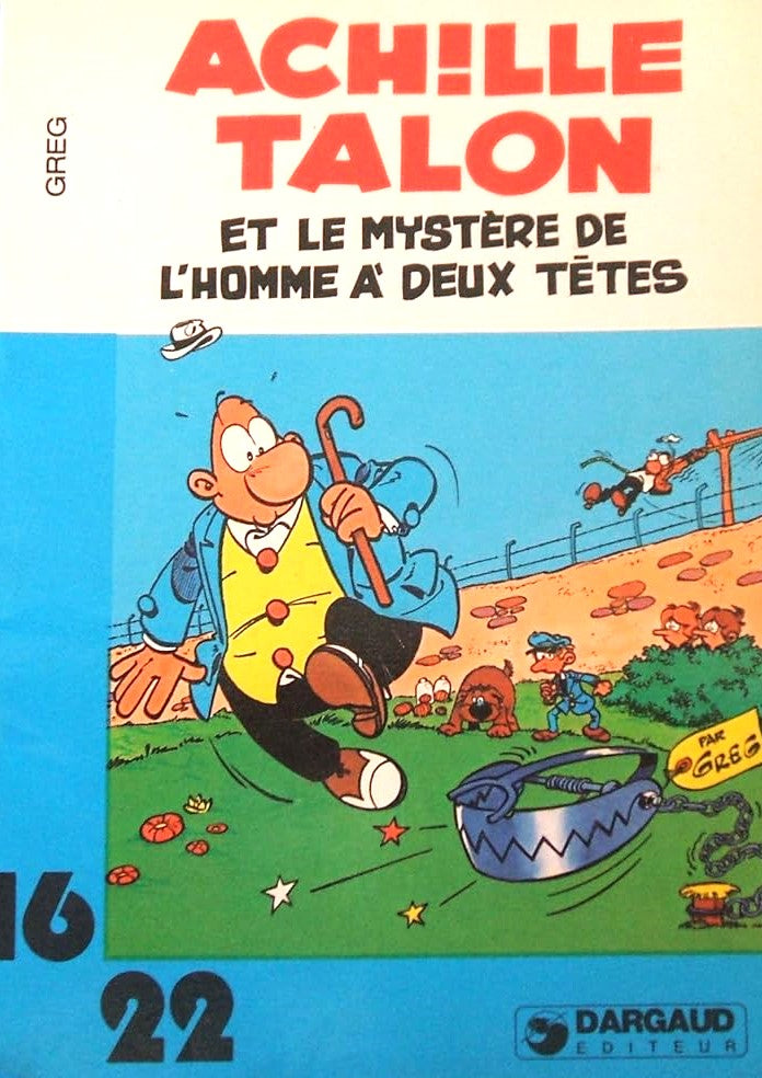 Livre Achille Talon et le mystère de l'homme à deux têtes - Greg (Livre d'occasion) - ISBN 220501...