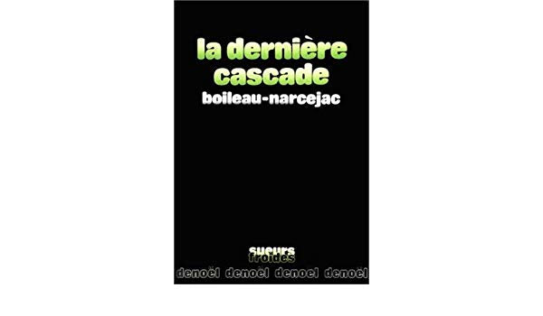 Livre La dernière cascade (Livre d'occasion) - ISBN 2207230953