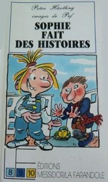 Livre Sophie fait des histoires - Peter Hartling (Livre d'occasion) - ISBN 2209063582