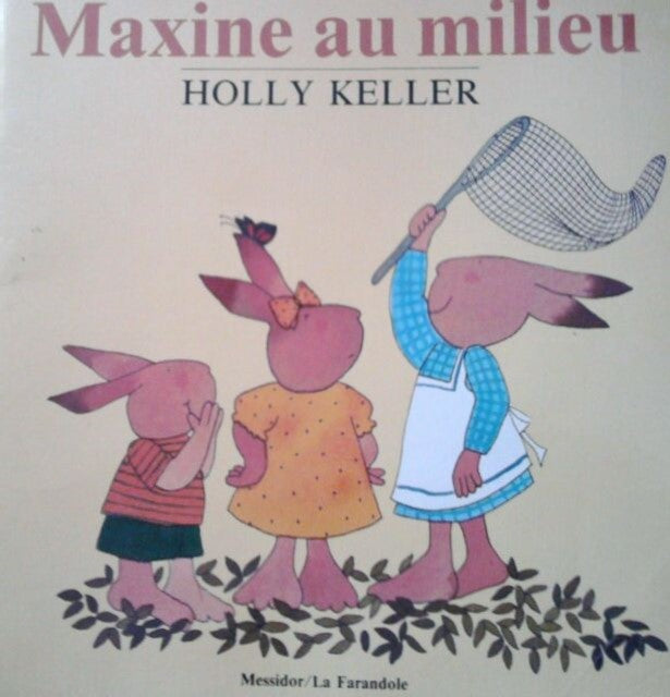 Livre Maxine au milieu - Holly Keller (Livre d'occasion) - ISBN 2209066271