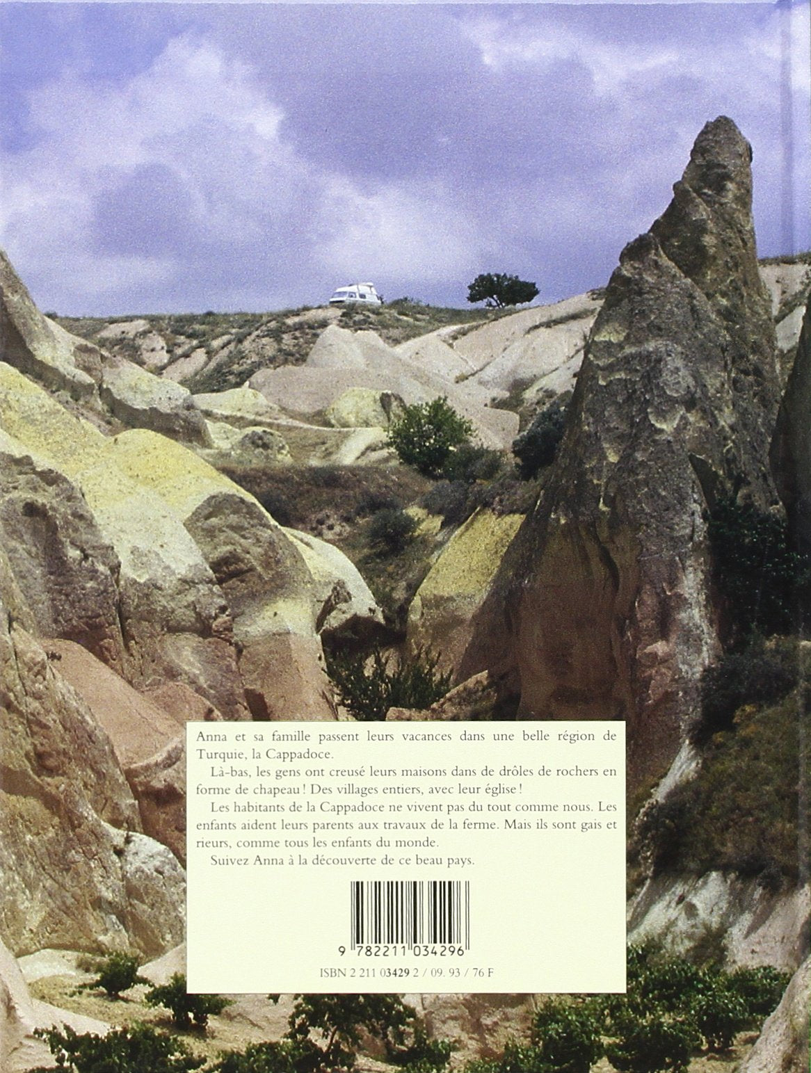Livre Anna voyage en Cappadoce - Emmanuelle d'Aubigny (Livre d'occasion) - ISBN 2211034292