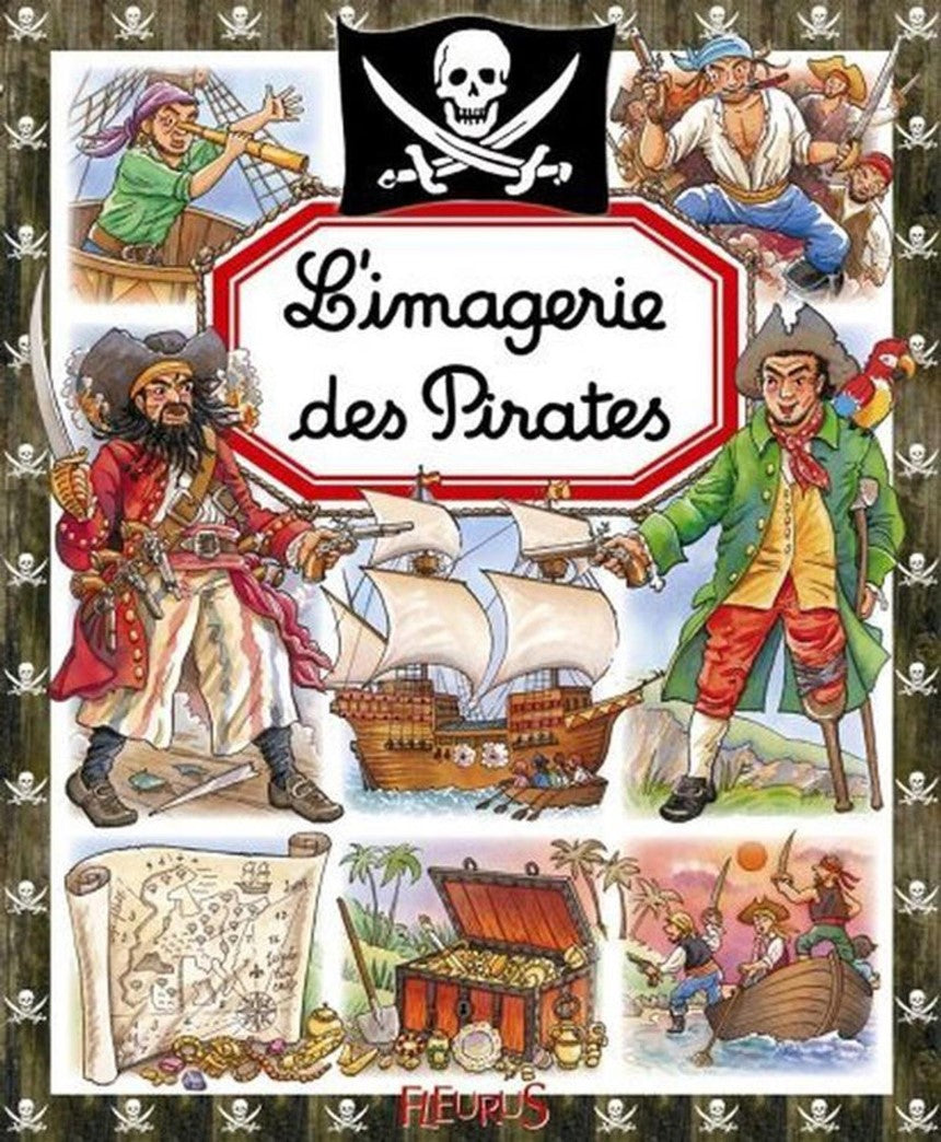 Livre L'imagerie des pirates - Émilie Beaumont (Livre d'occasion) - ISBN 2215088303