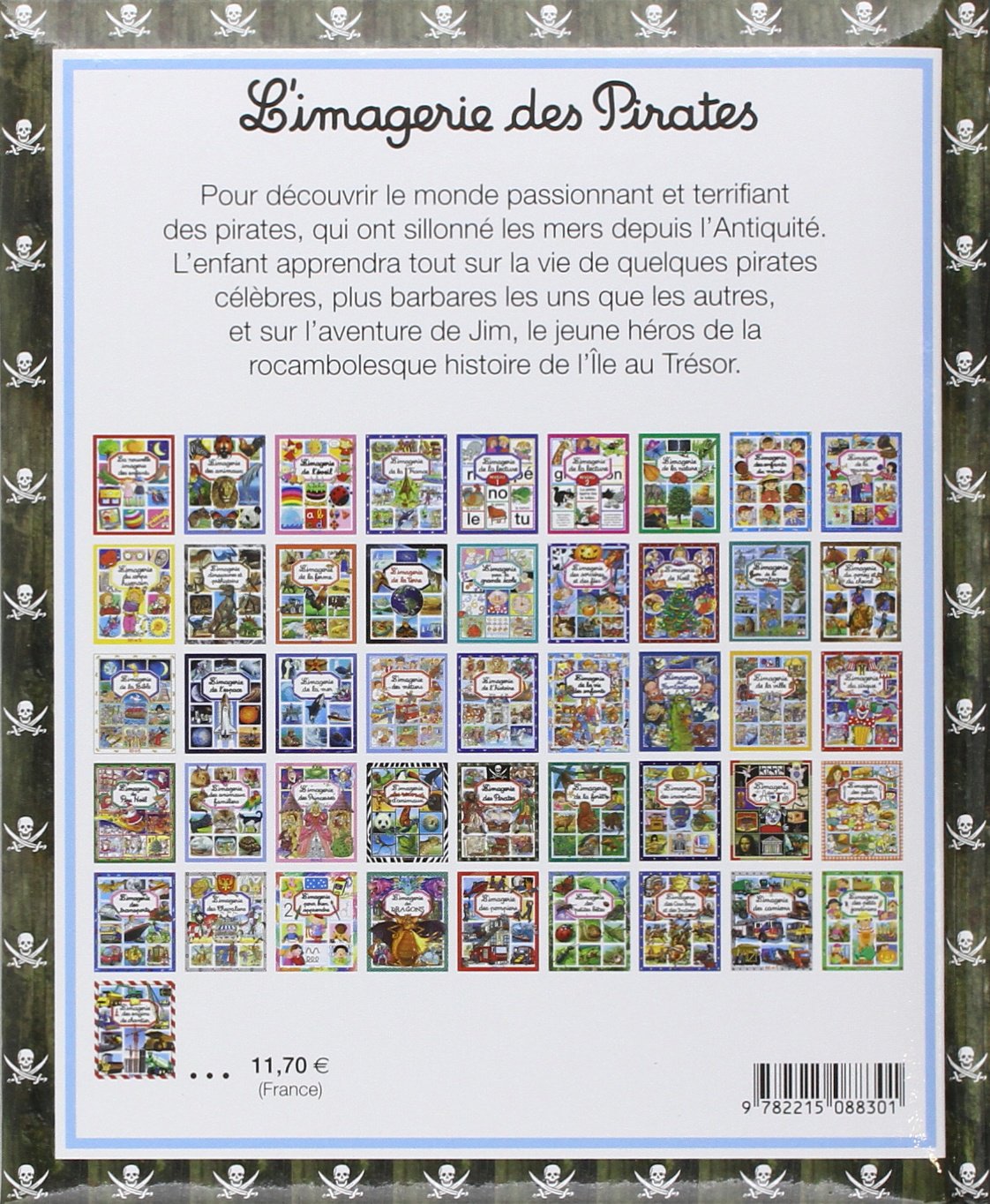 Livre L'imagerie des pirates - Émilie Beaumont (Livre d'occasion) - ISBN 2215088303