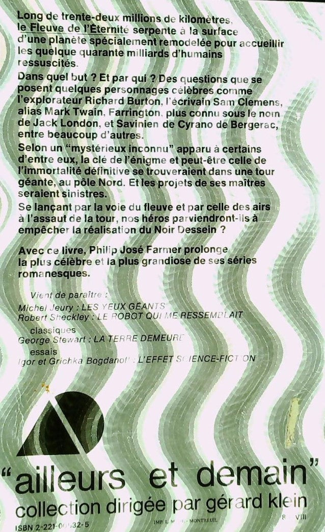 Livre Le noir dessein - Philip José Farmer (Livre d'occasion) - ISBN 2221005325