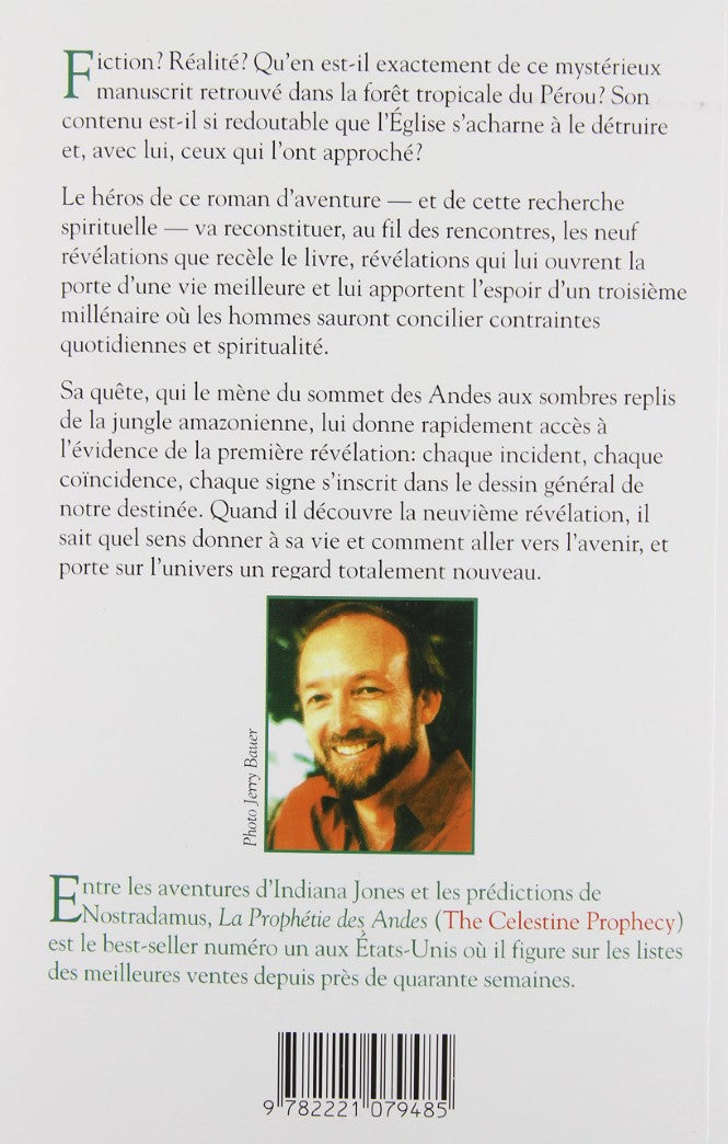 Livre La prophétie des Andes - James Redfield (Livre d'occasion) - ISBN 2221079485