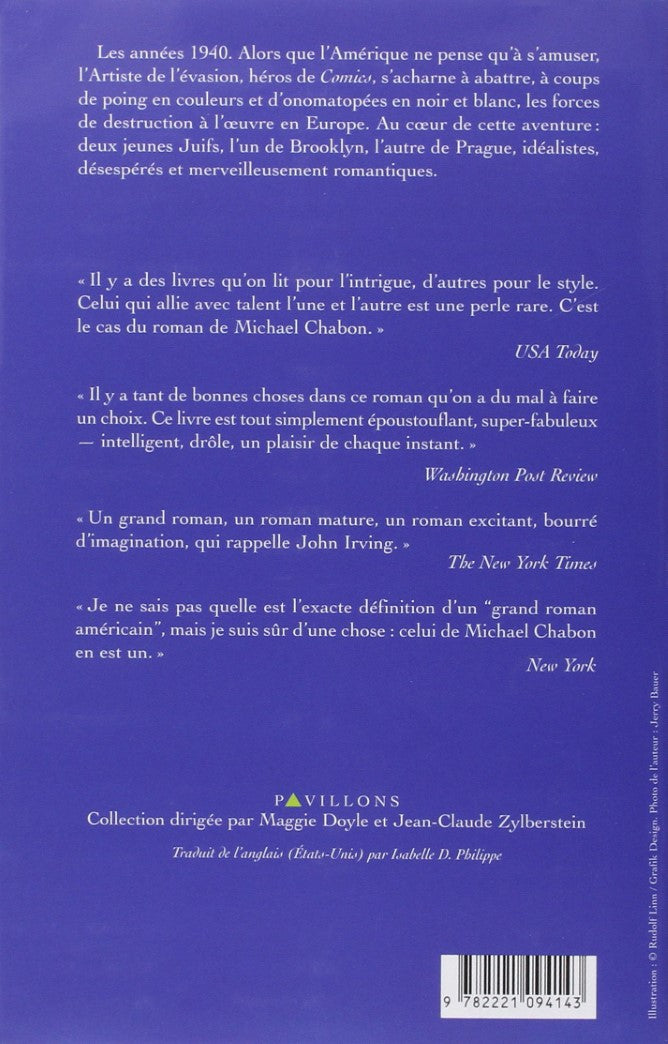 Livre Les extraordinaires aventures de Kavalier & Clay - Michael Chabon (Livre d'occasion) - ISBN...
