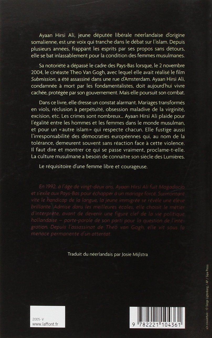 Livre Insoumise - Ayaan Hirsi Ali (Livre d'occasion) - ISBN 2221104366