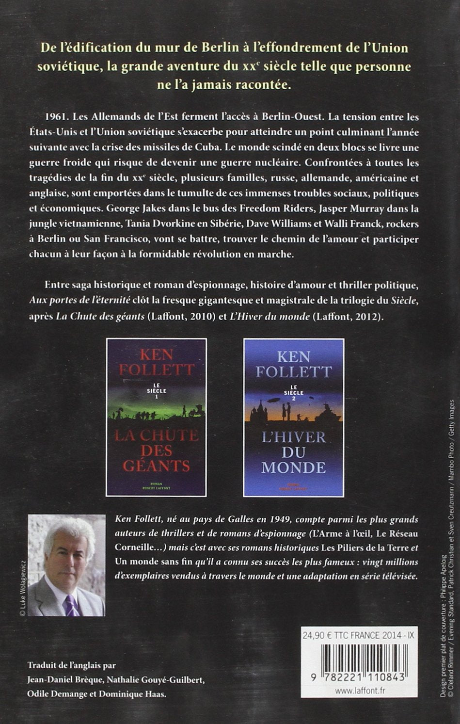 Livre Le siècle # 3 : Aux portes de l'éternité (Ken Follett) (Livre d'occasion) - ISBN 2221110846