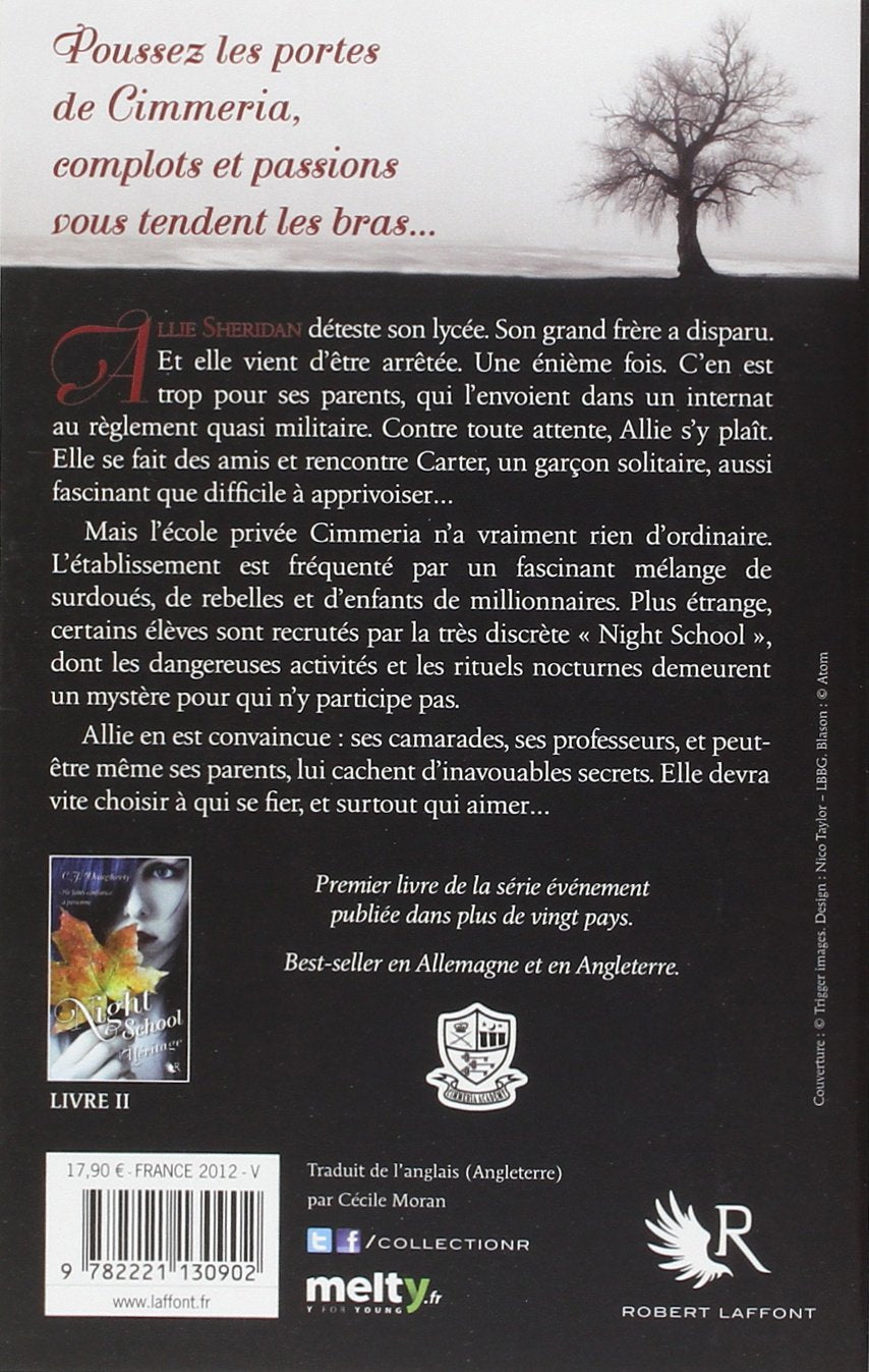 Livre Night School - C.J. Daugherty (Livre d'occasion) - ISBN 2221130901