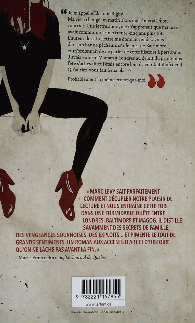 Livre La dernière des Stanfield (Marc Levy) (Livre d'occasion) - ISBN 2221157850