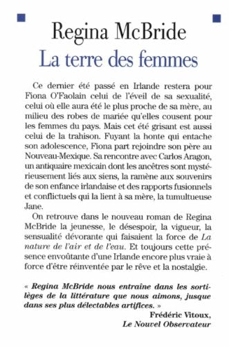 Livre La terre des femmes - Regina McBride (Livre d'occasion) - ISBN 2226159622