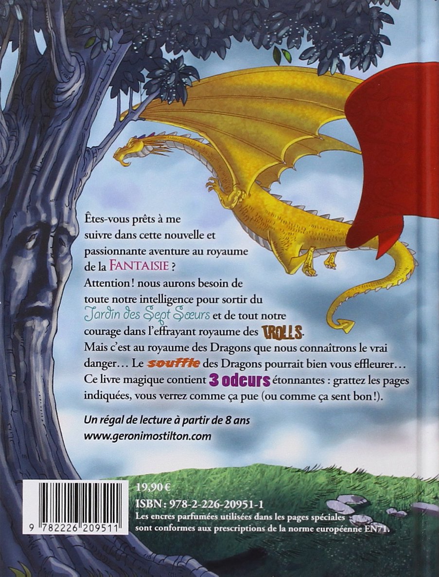 Geronimo Stilton : Le royaume de la fantaisie # 4 : Le royaume des dragons (Geronimo Stilton)